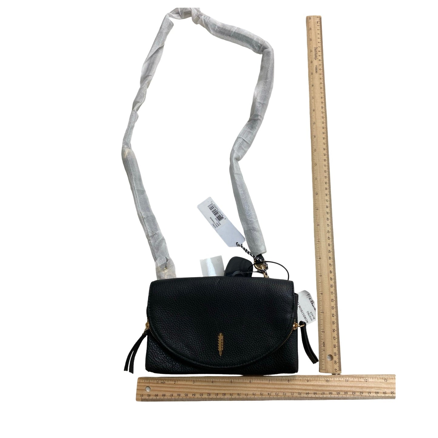 Handbag Leather By Cmc In Black, Size:Small