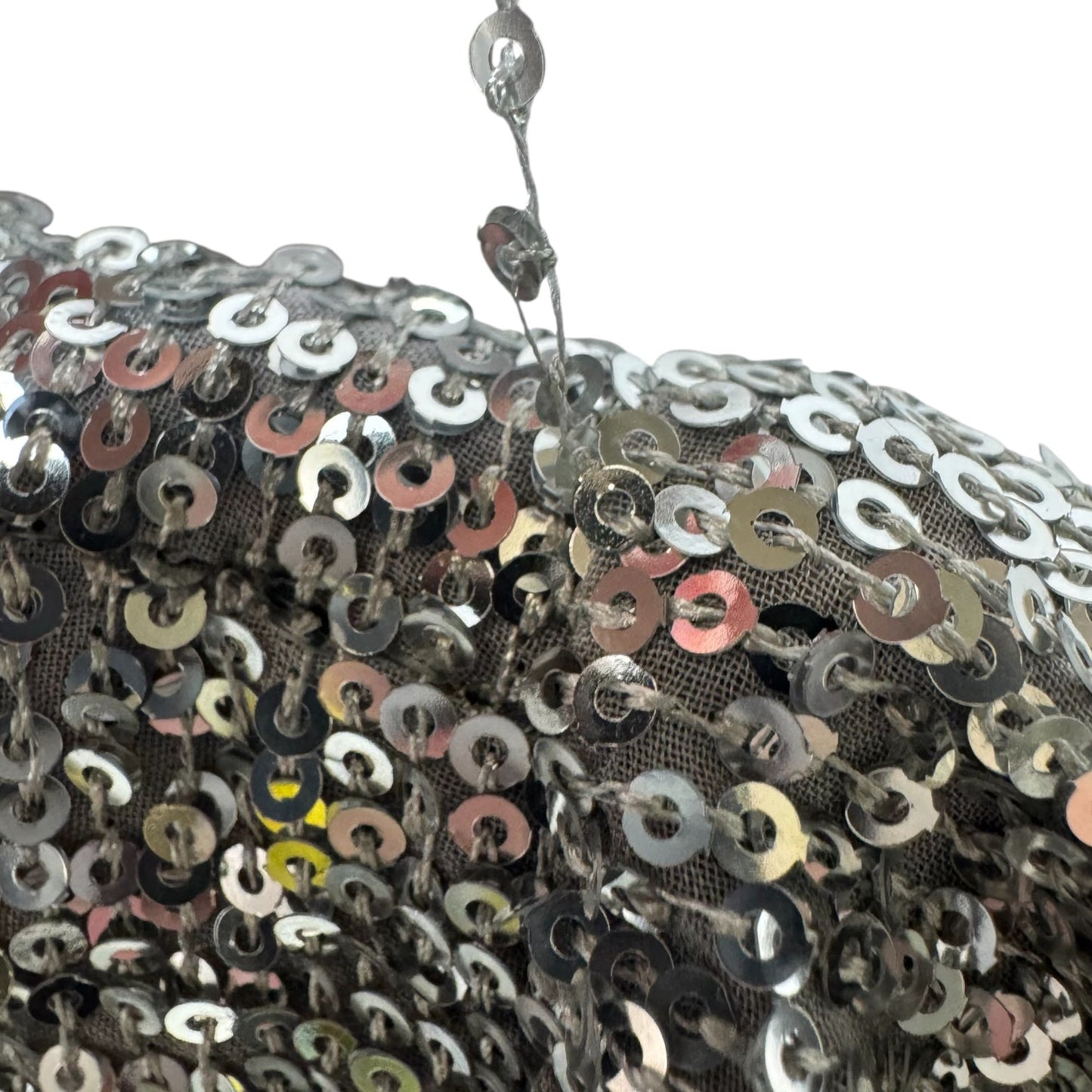 AS IS Marion Sequin Long Dress By Emerson Frye In Silver, Size: M