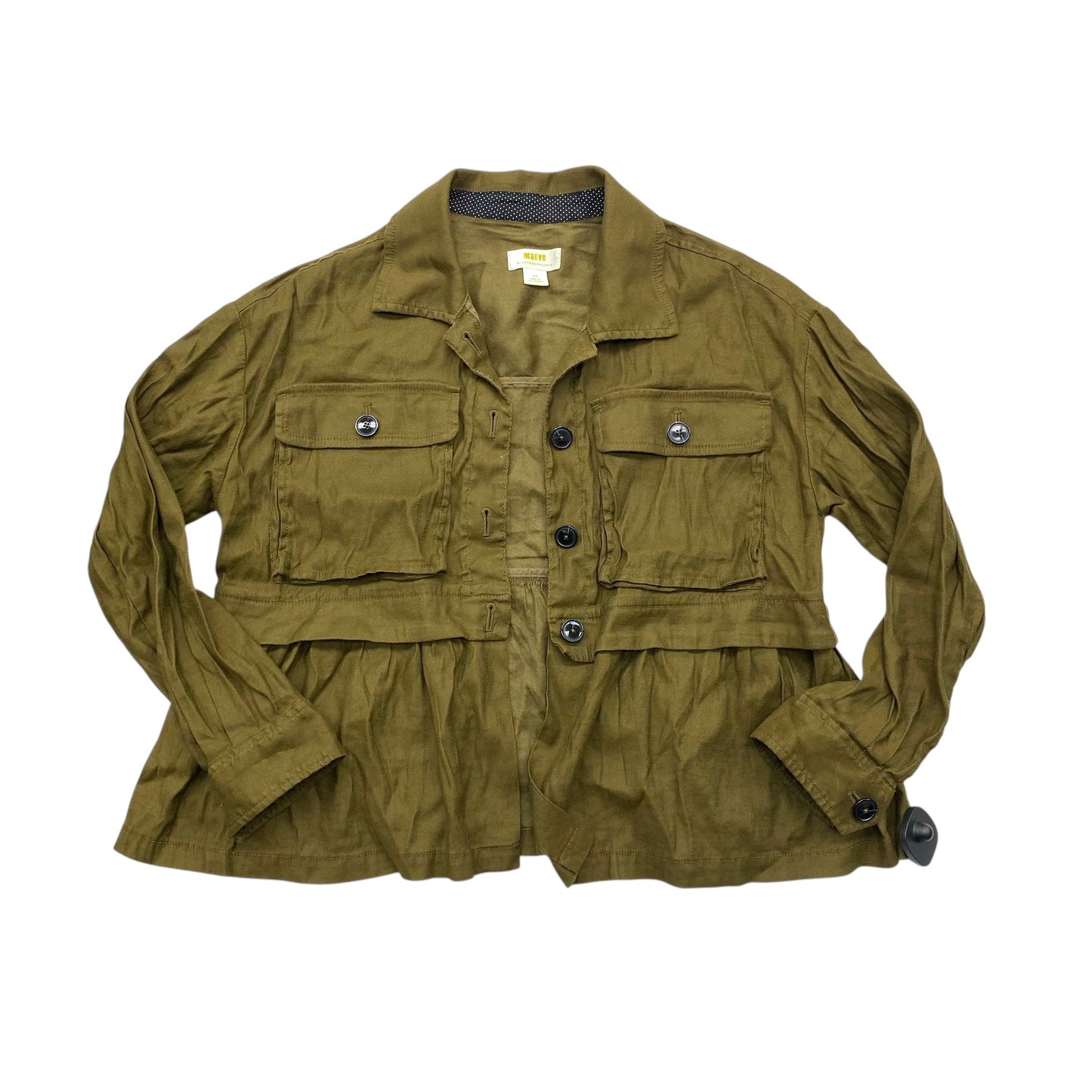 Top Ls By Maeve In Green, Size:Sp