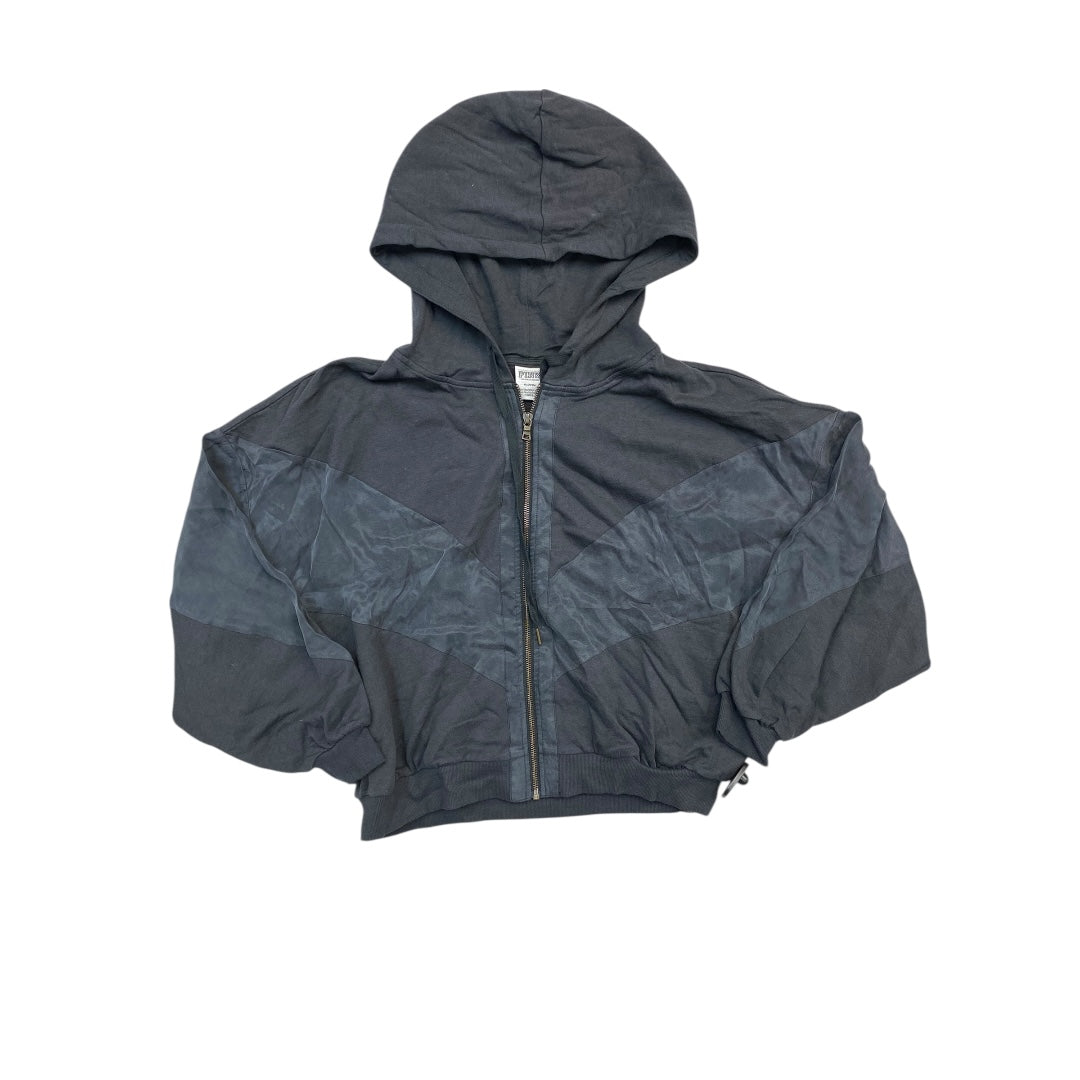 Sweatshirt Hoodie By Victorias Secret In Grey, Size:M