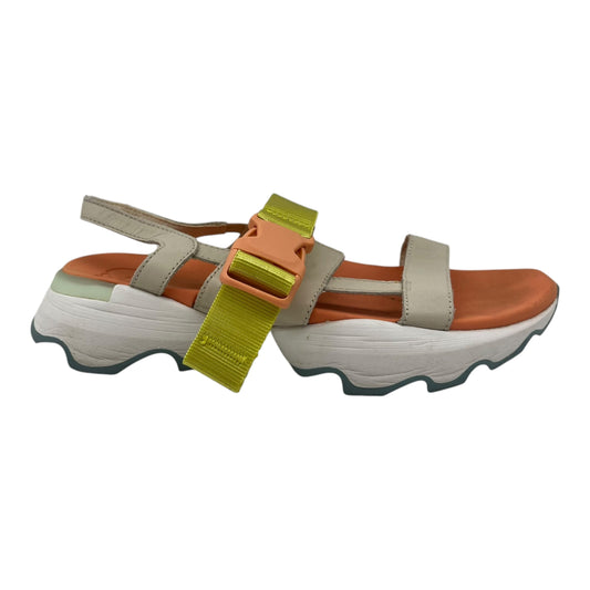 Sandals Sport By Sorel In Cream, Size:7.5
