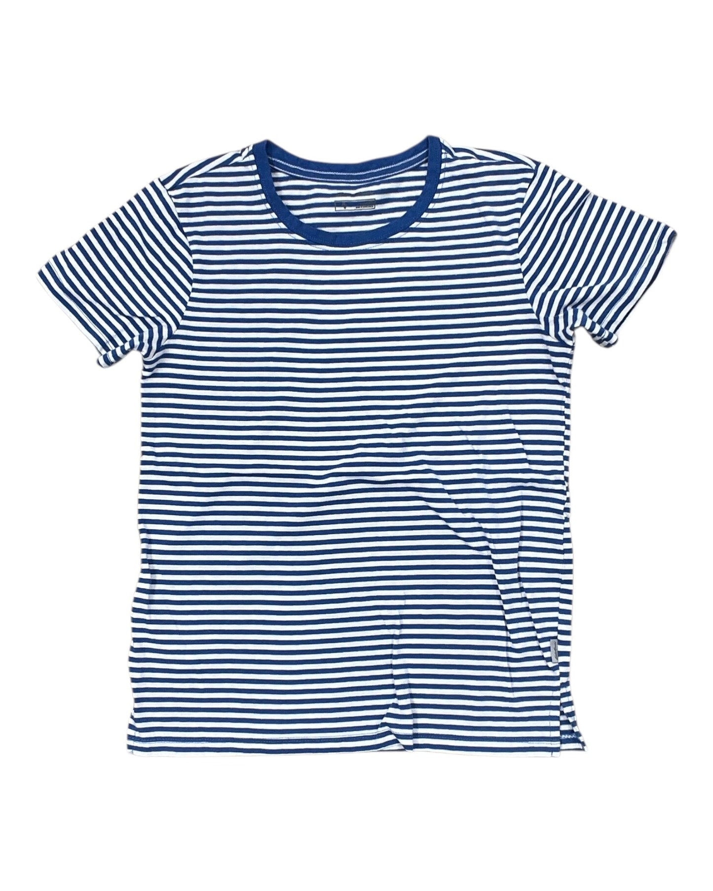 Top Ss By Eddie Bauer In Blue & White, Size:Xs