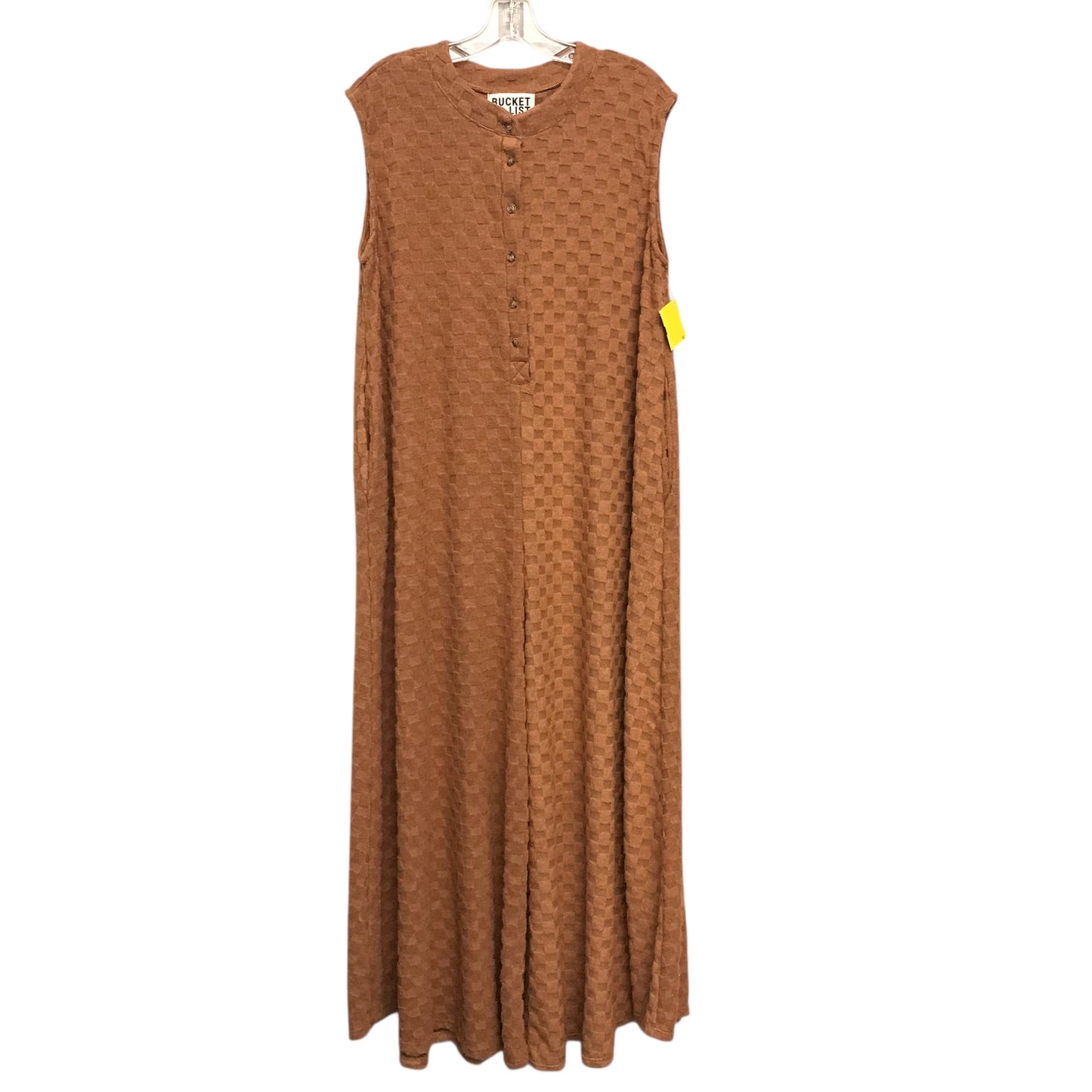 Jumpsuit By Bucketlist In Brown, Size:S