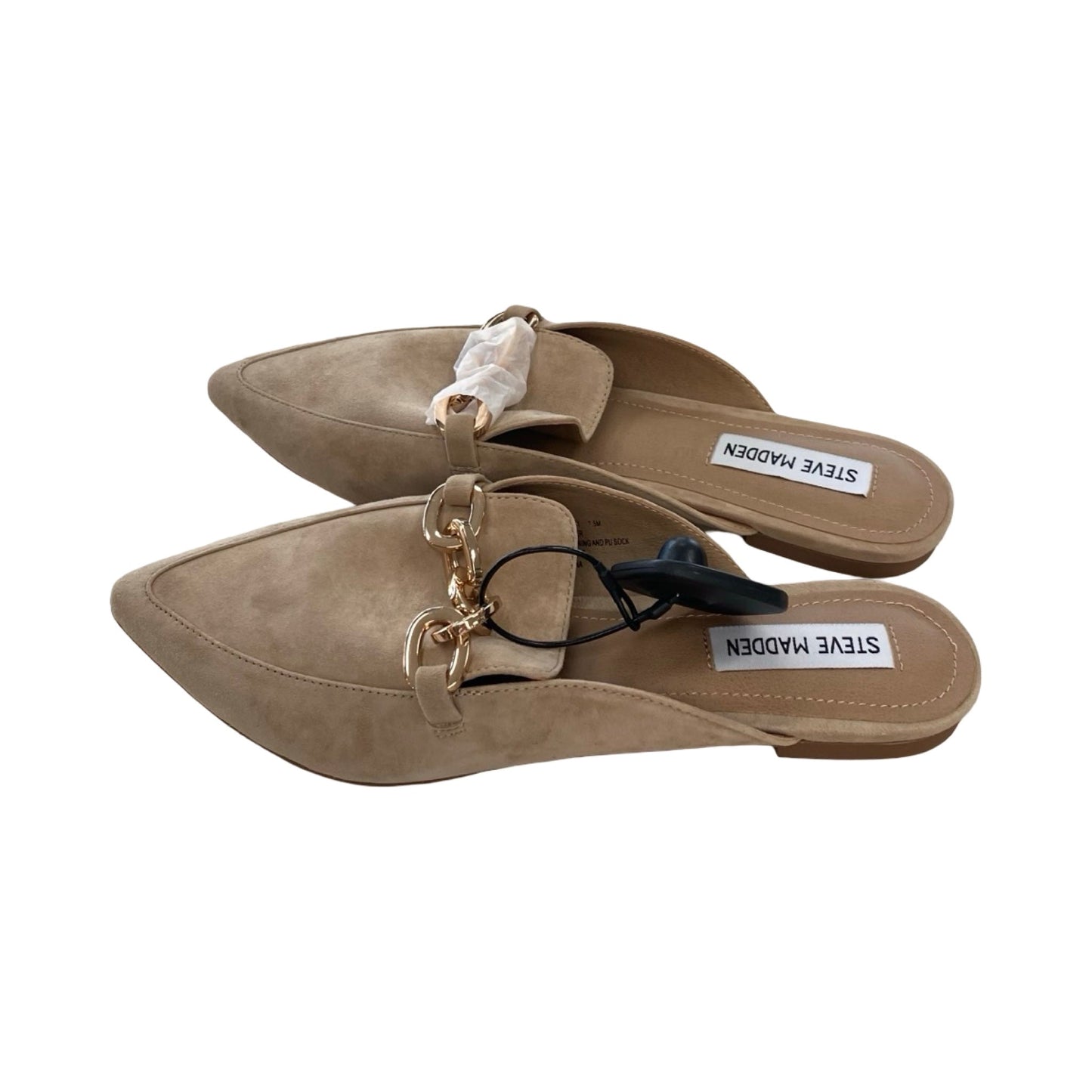 Shoes Flats By Steve Madden In Tan, Size:7.5