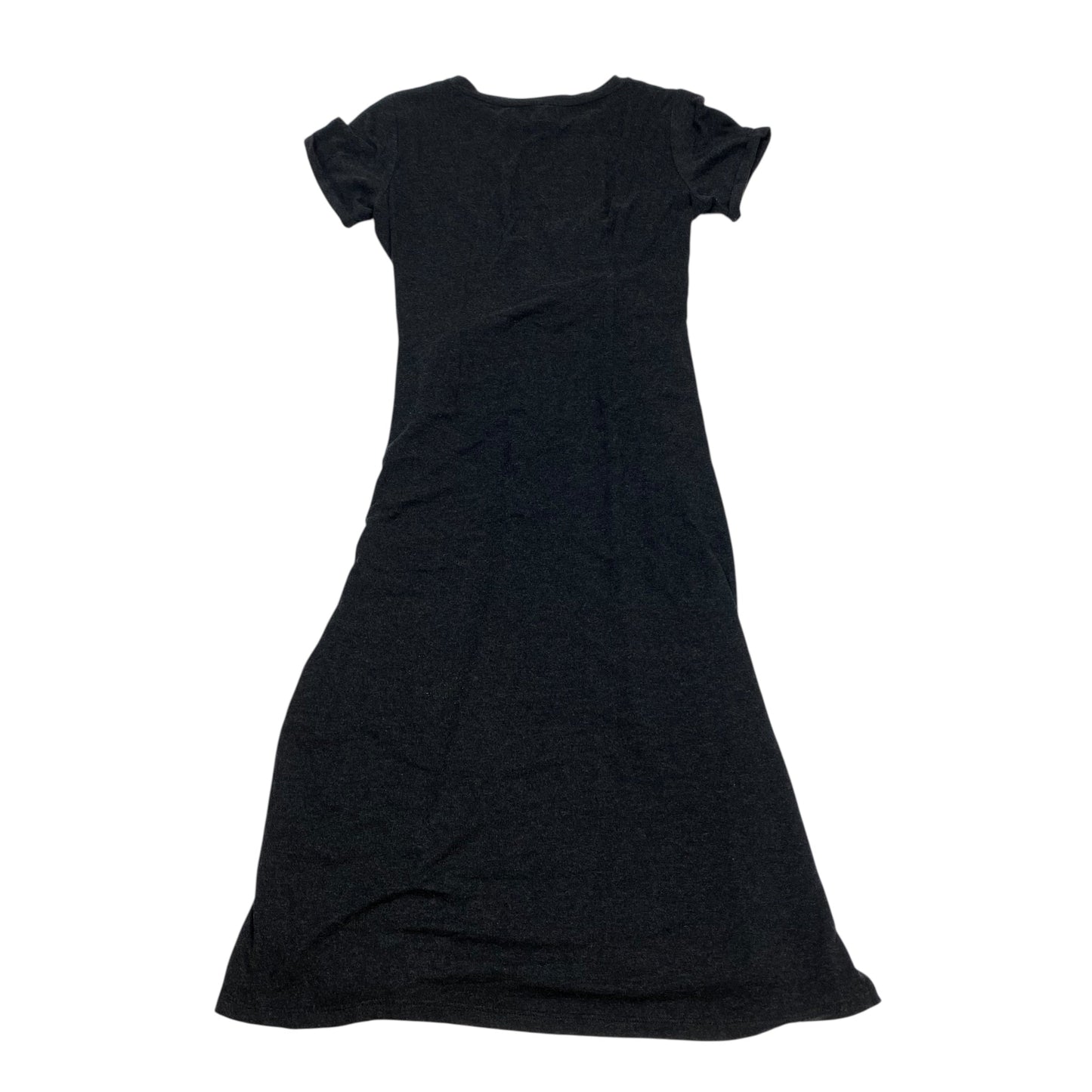 Dress Casual Midi By Anthropologie In Grey, Size:Xsp