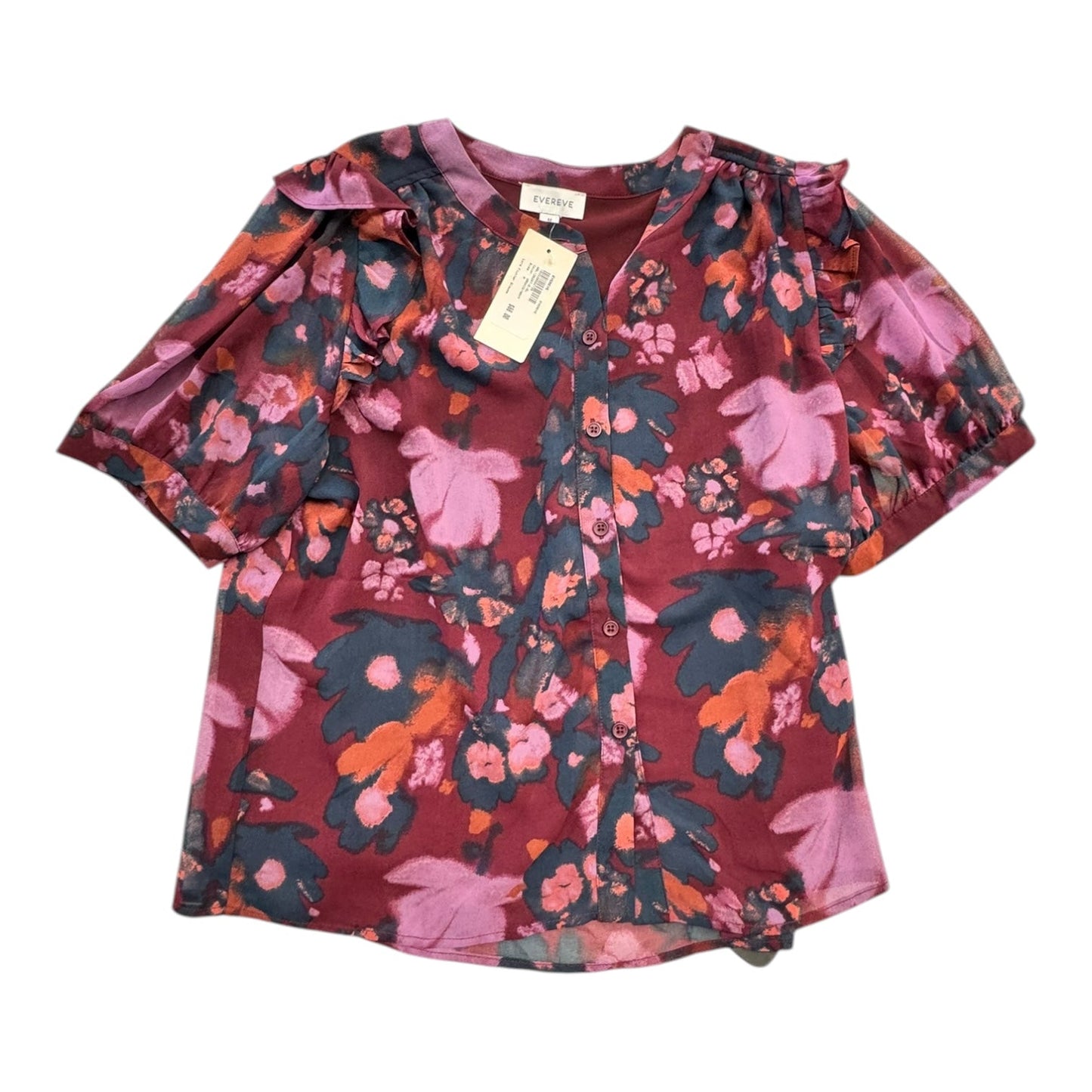 Top Ss By Evereve In Purple, Size:M