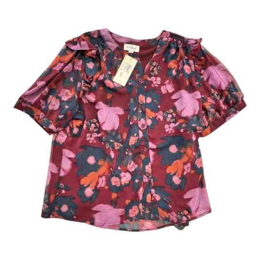 Top Ss By Evereve In Purple, Size:M