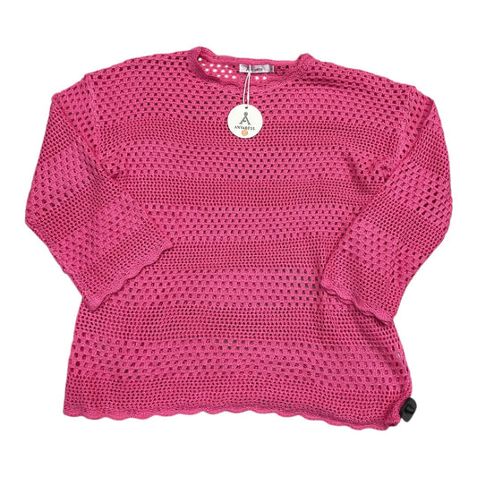 Sweater By ANRABESS In Pink, Size:Xl