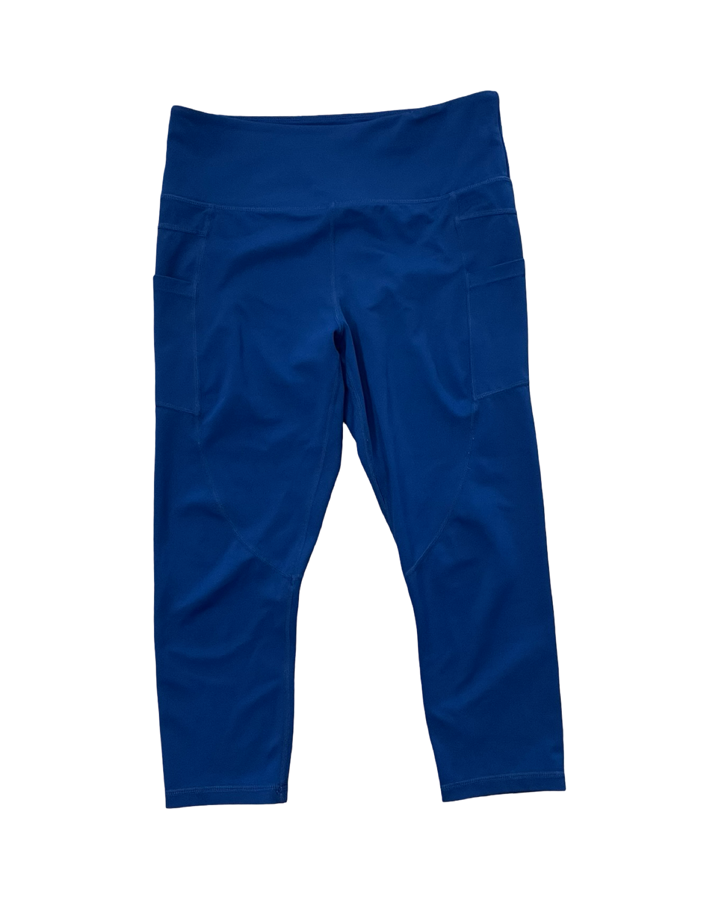 Athletic Leggings By Zyia In Blue, Size:L