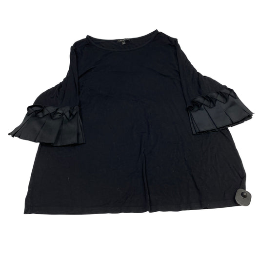 Top Ss By Lane Bryant In Black, Size:1X