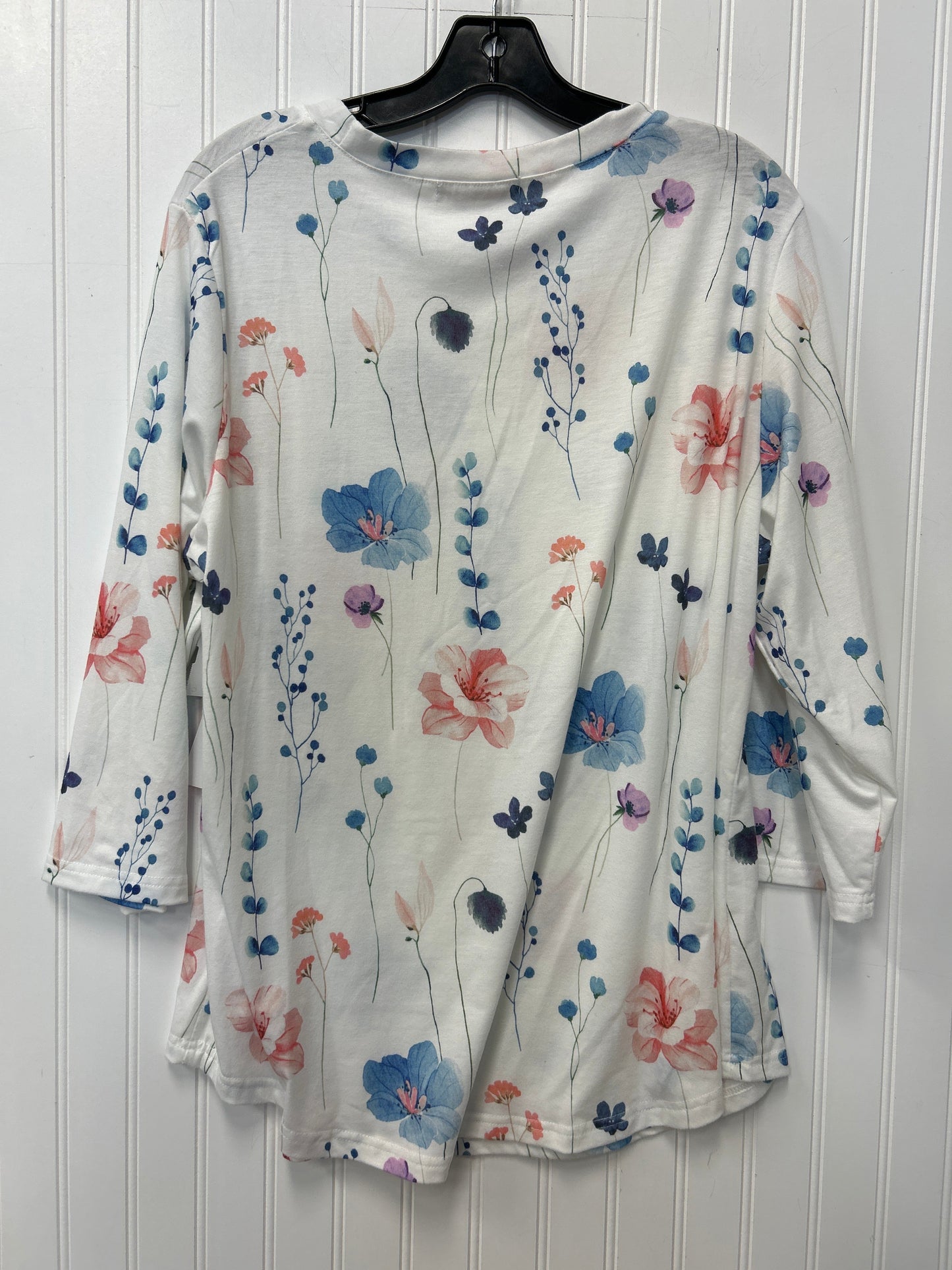 Top Ls By Cmc In White, Size:Xl