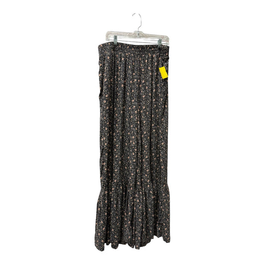 Pants Wide Leg By Torrid In Grey & Pink, Size:20