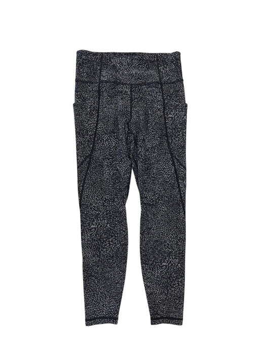 Athletic Leggings By Athleta In Black, Size:M