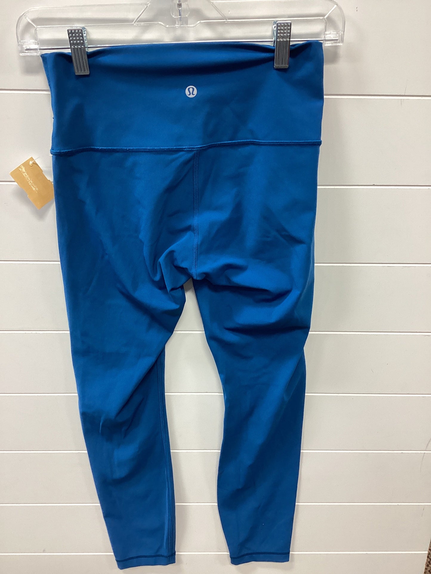 Athletic Leggings By Lululemon In Blue, Size:6