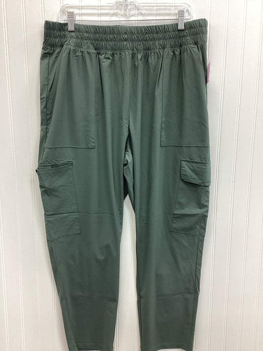 Athletic Pants By Old Navy In Green, Size:Xl