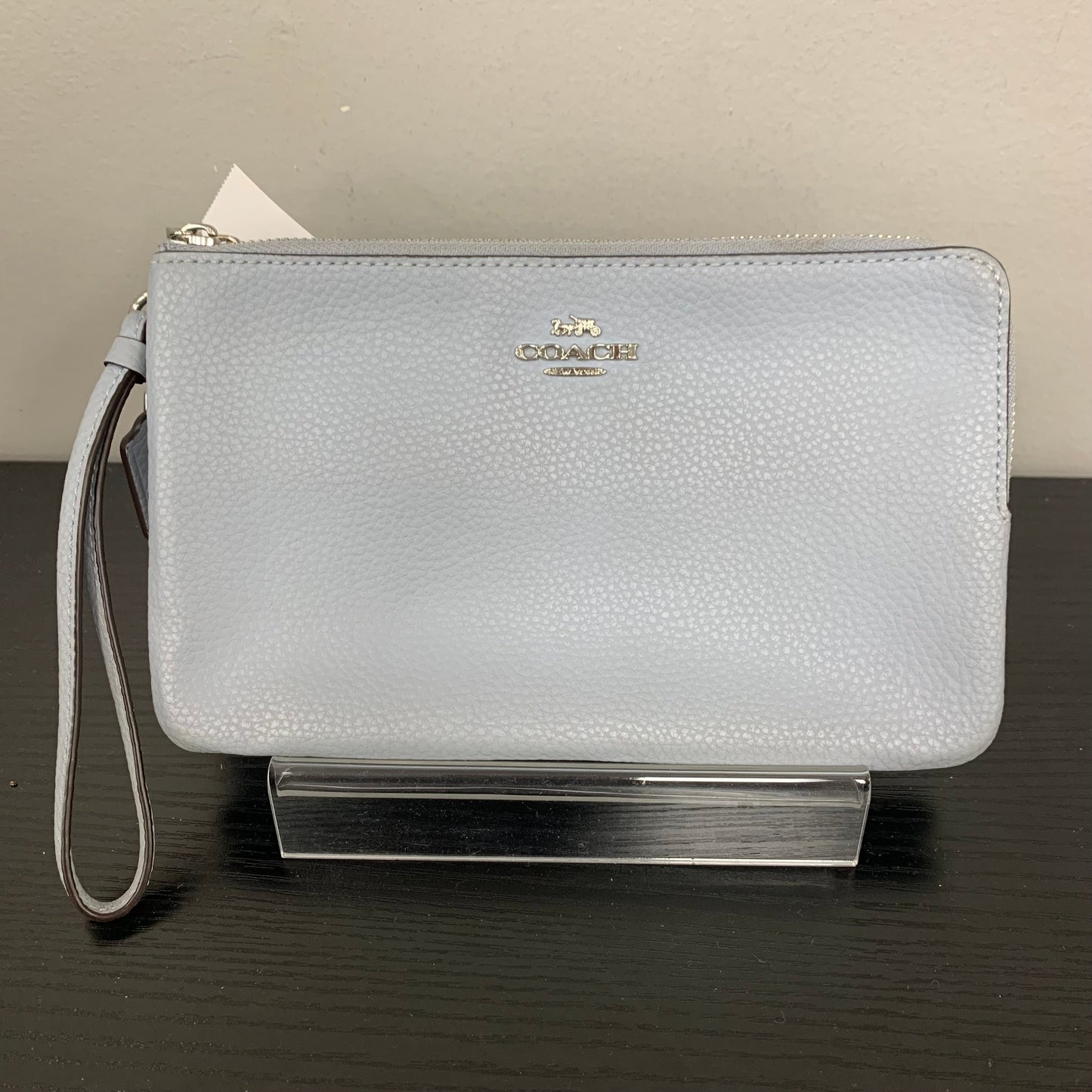 Wristlet Designer By Coach In Grey, Size:Medium