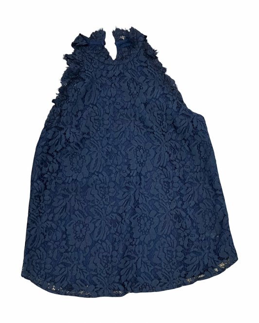 Top Sleeveless By Sugar Lips In Blue, Size:L