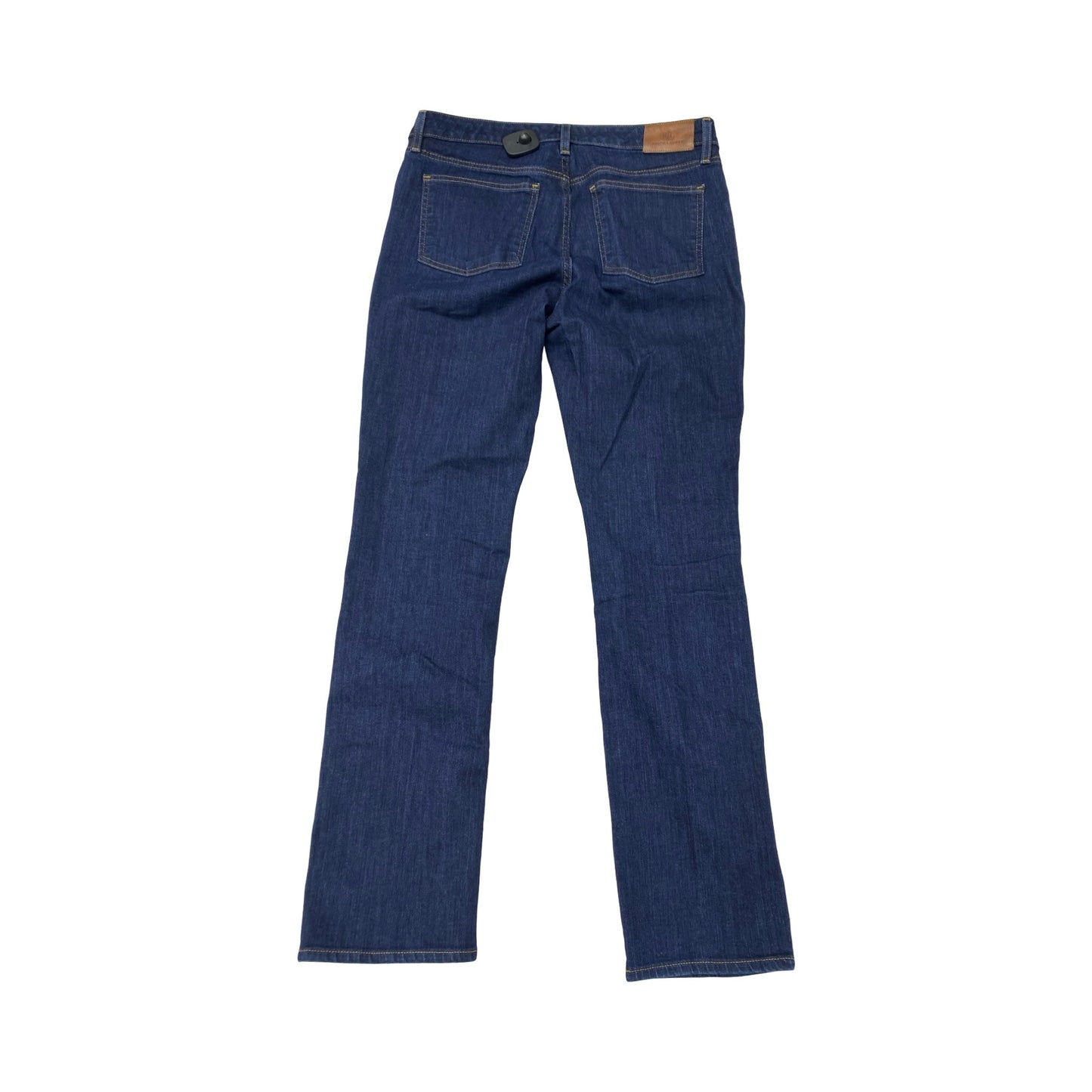 Jeans Straight By Lauren By Ralph Lauren In Blue, Size:12