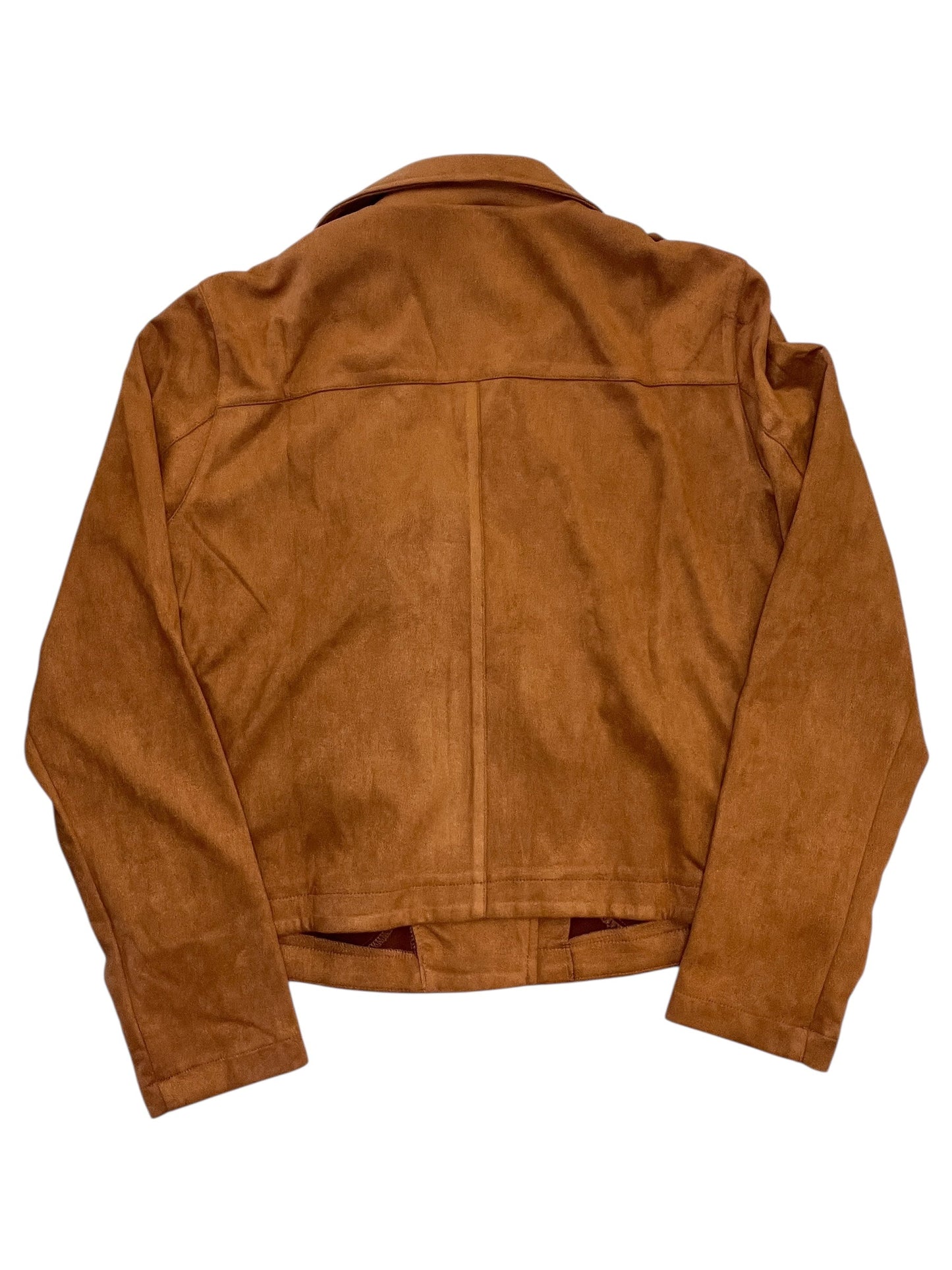 Jacket Moto By Lc Lauren Conrad In Brown, Size:L