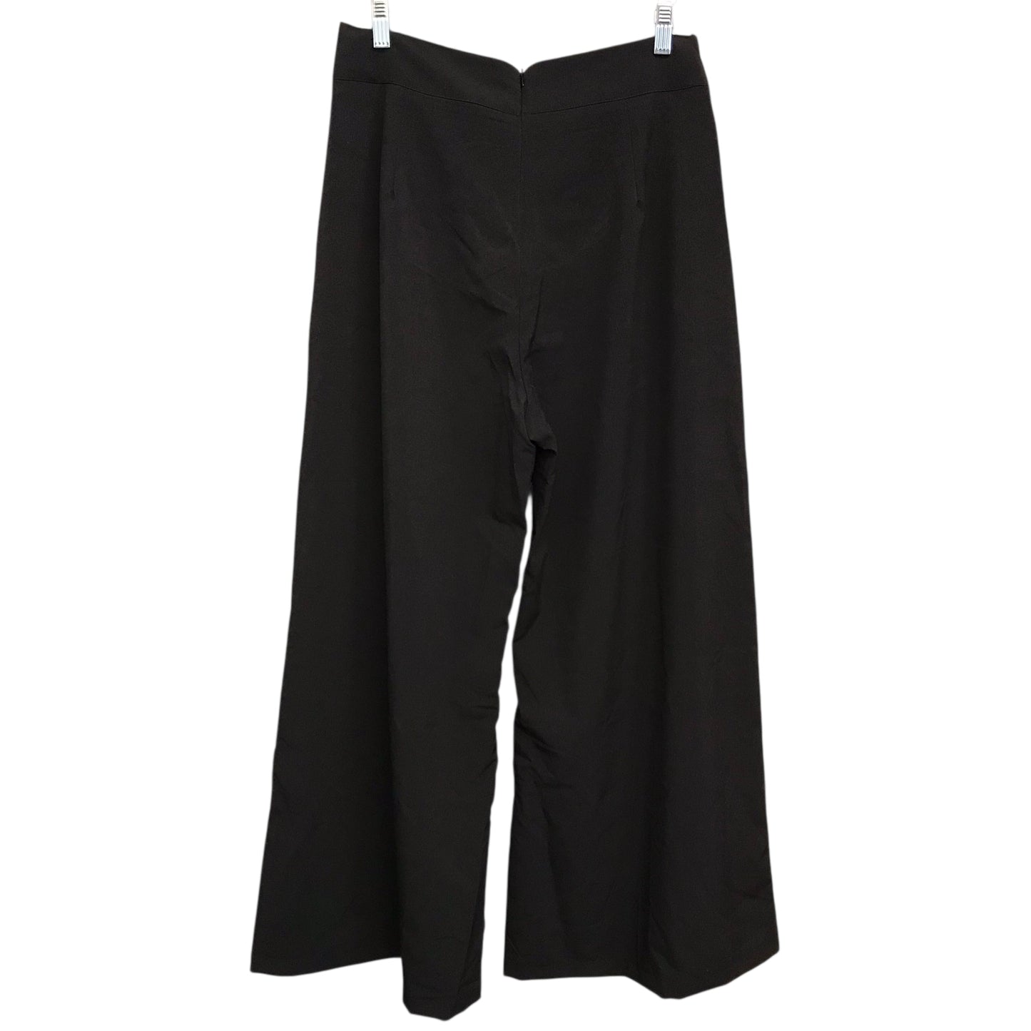 Pants Wide Leg By Shein In Black, Size:8