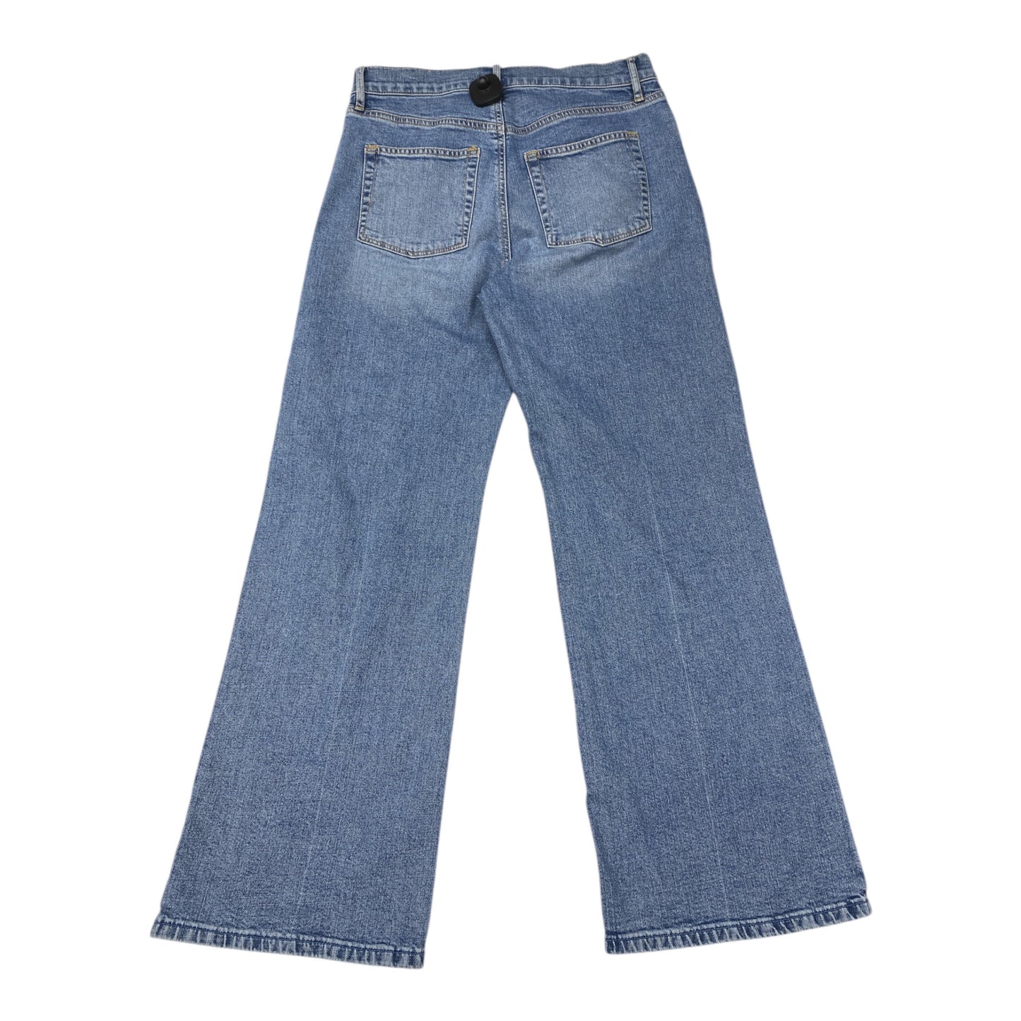 Jeans Wide Leg By Loft In Blue Denim, Size:6