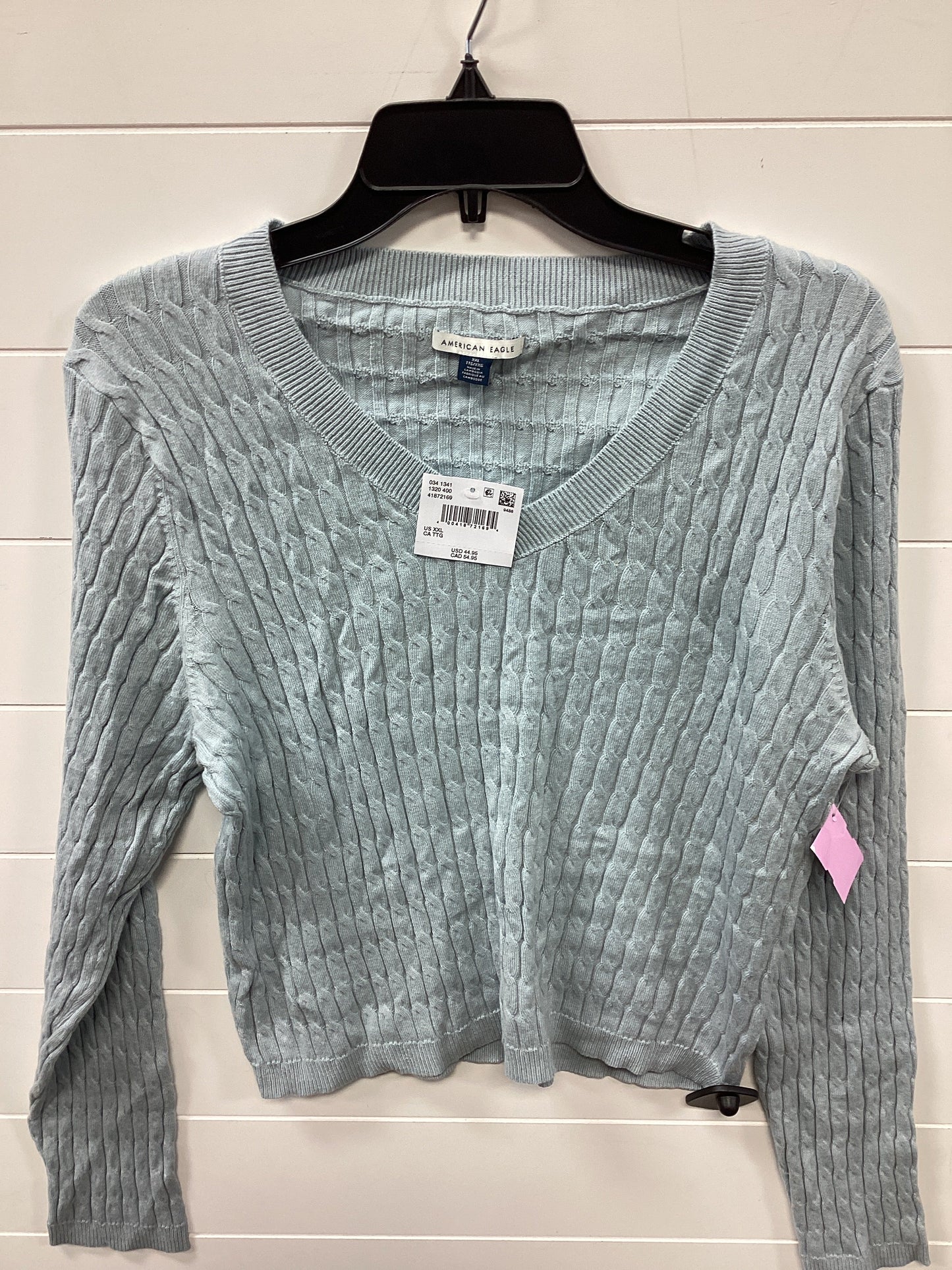 Top Ls By American Eagle In Blue, Size:Xxl
