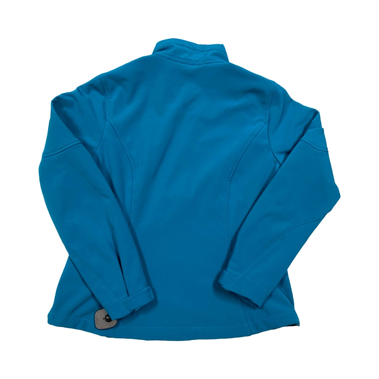 Athletic Jacket By Eddie Bauer In Blue, Size:L