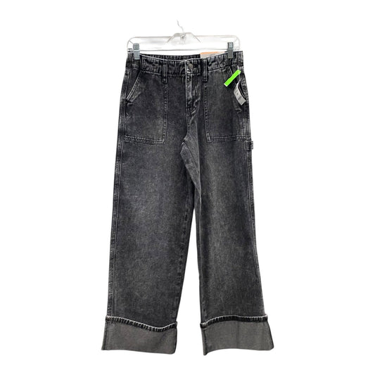 Jeans Wide Leg By Cme In Black, Size:2