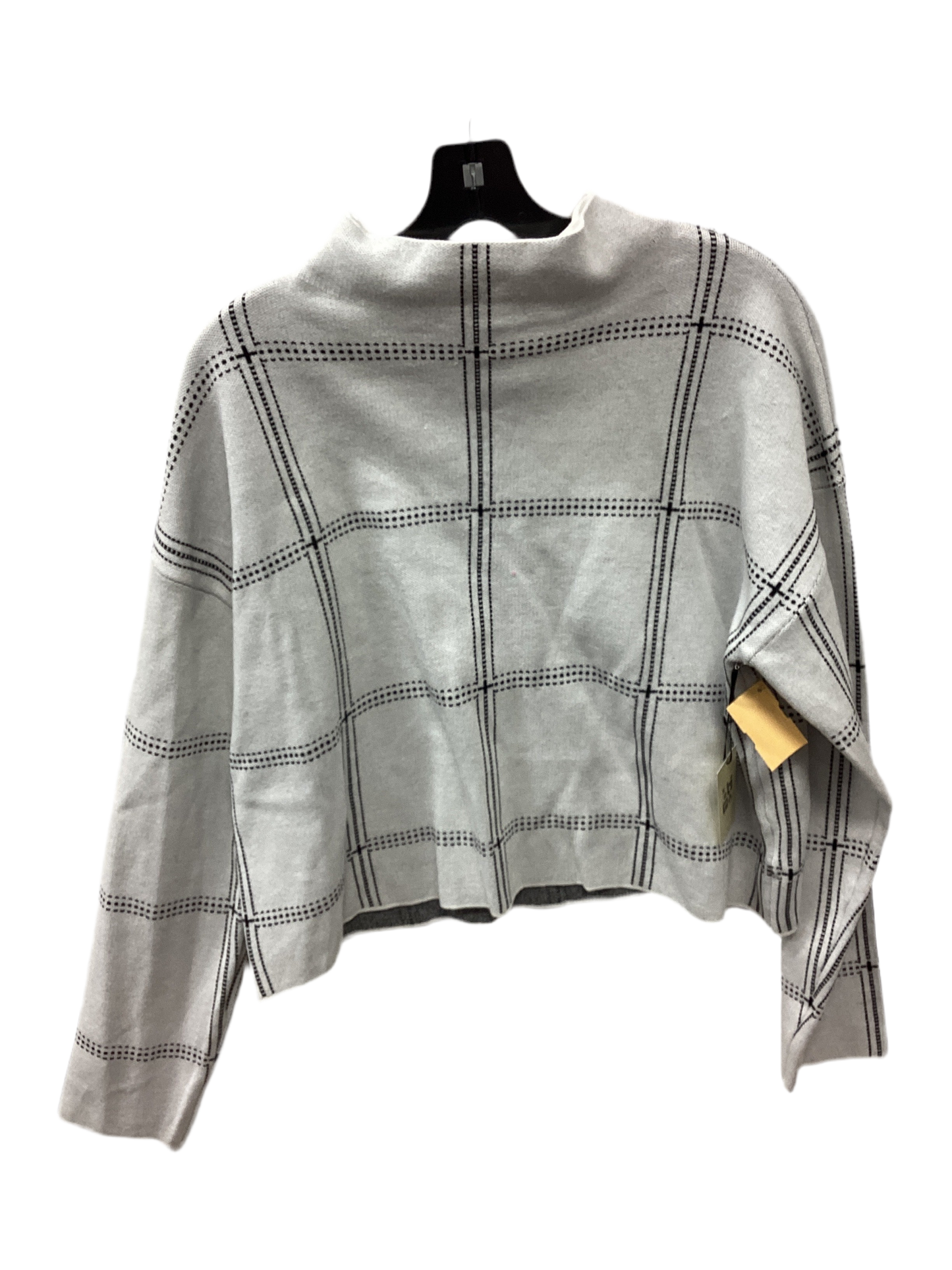 Sweater By Max Studio In Grey, Size:Xl
