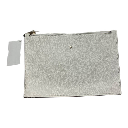 Clutch Designer By Kate Spade In White, Size:Medium