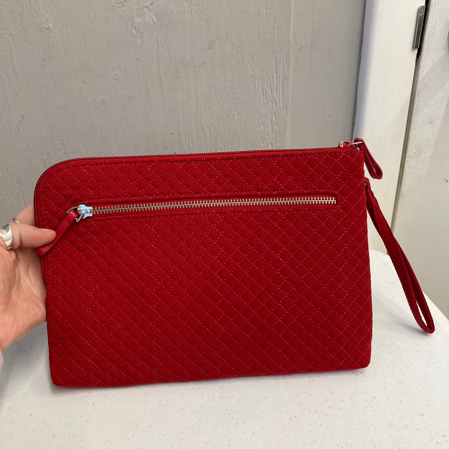 Wristlet By Vera Bradley In Red, Size:Large