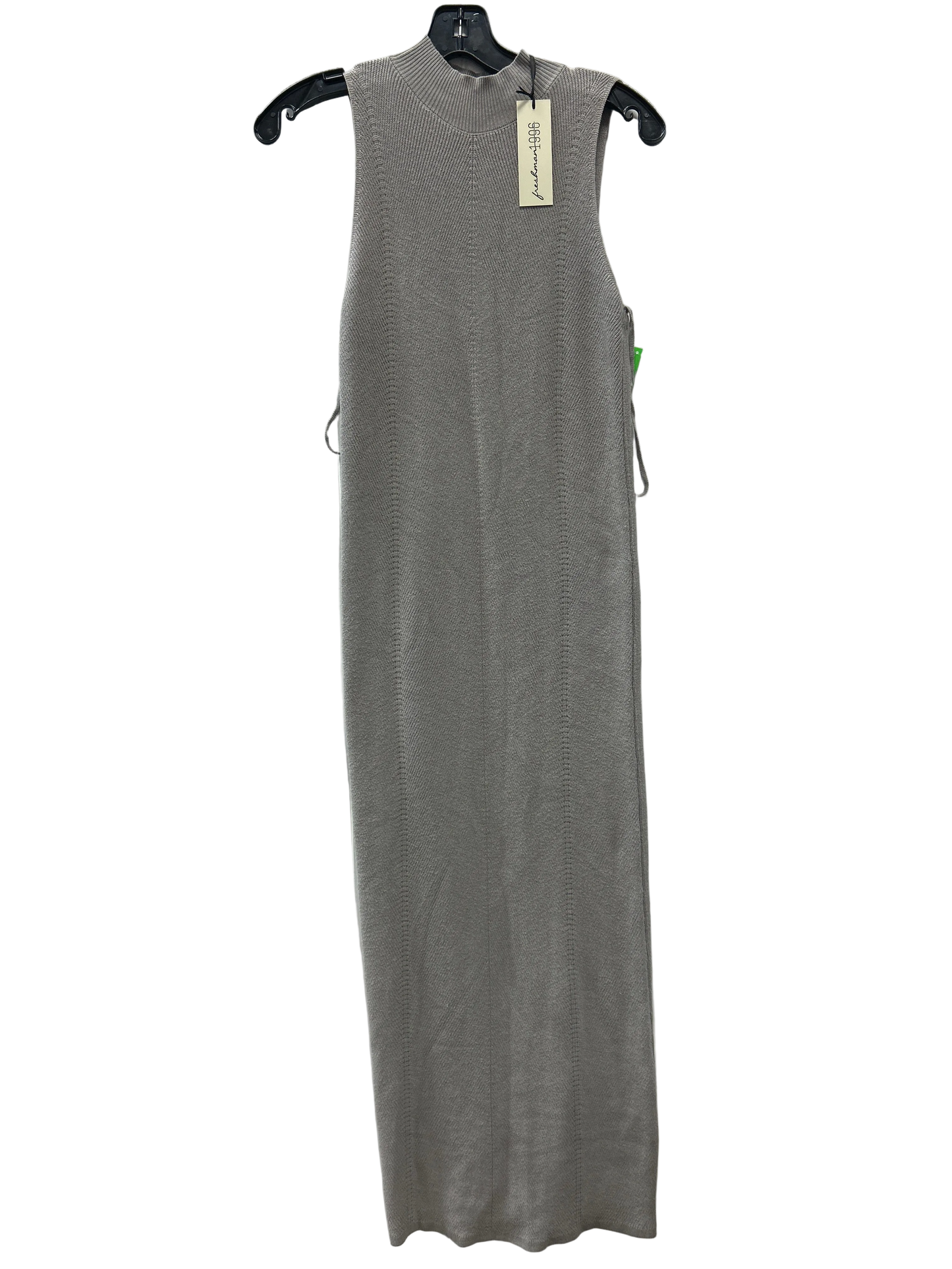 Dress Casual Maxi By Freshman In Grey, Size:M NWT