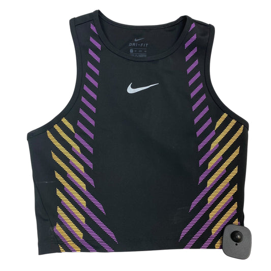Athletic Tank Top By Nike Apparel In Black, Size:0