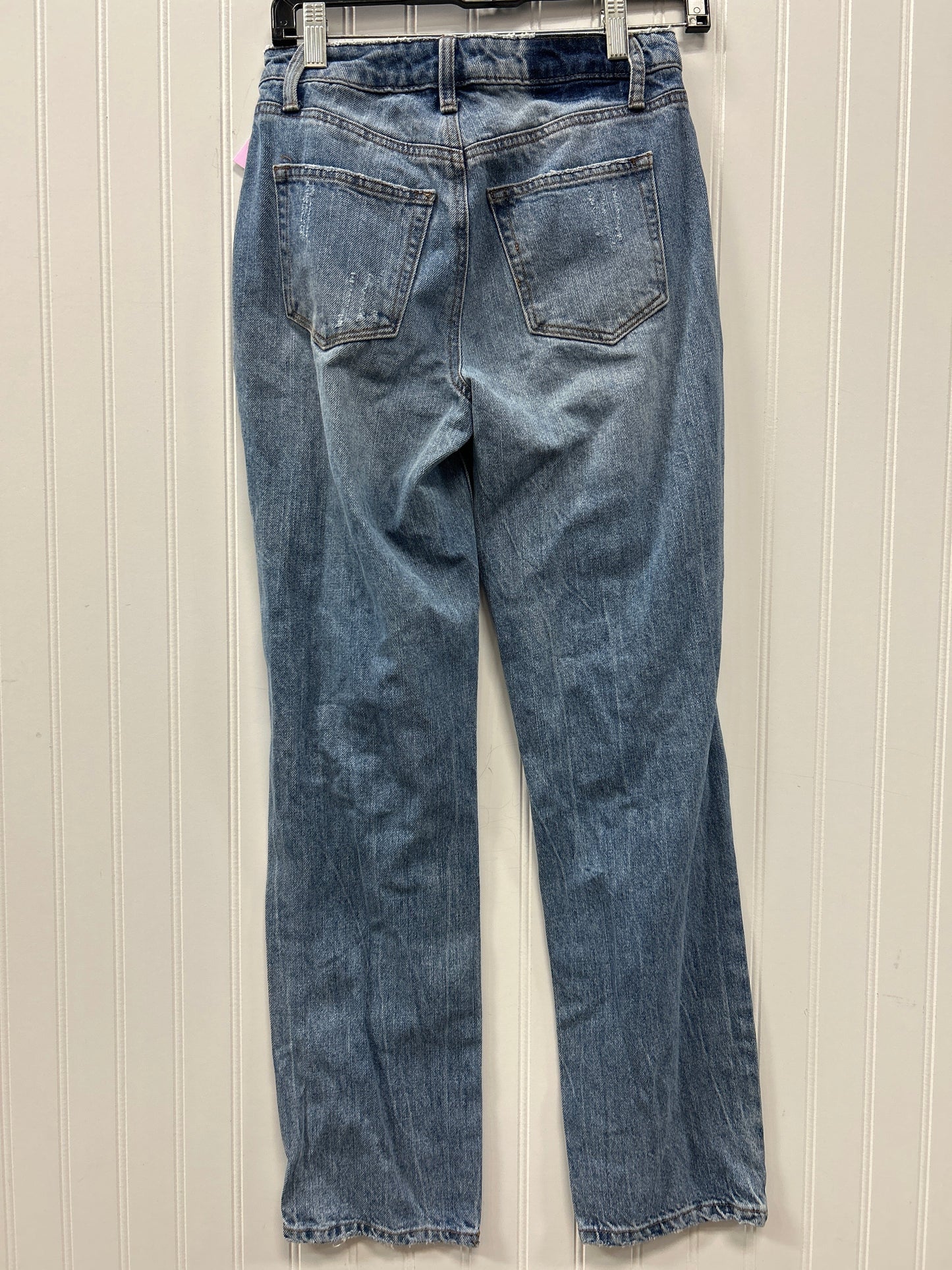 Jeans Straight By And Now This In Blue Denim, Size:2