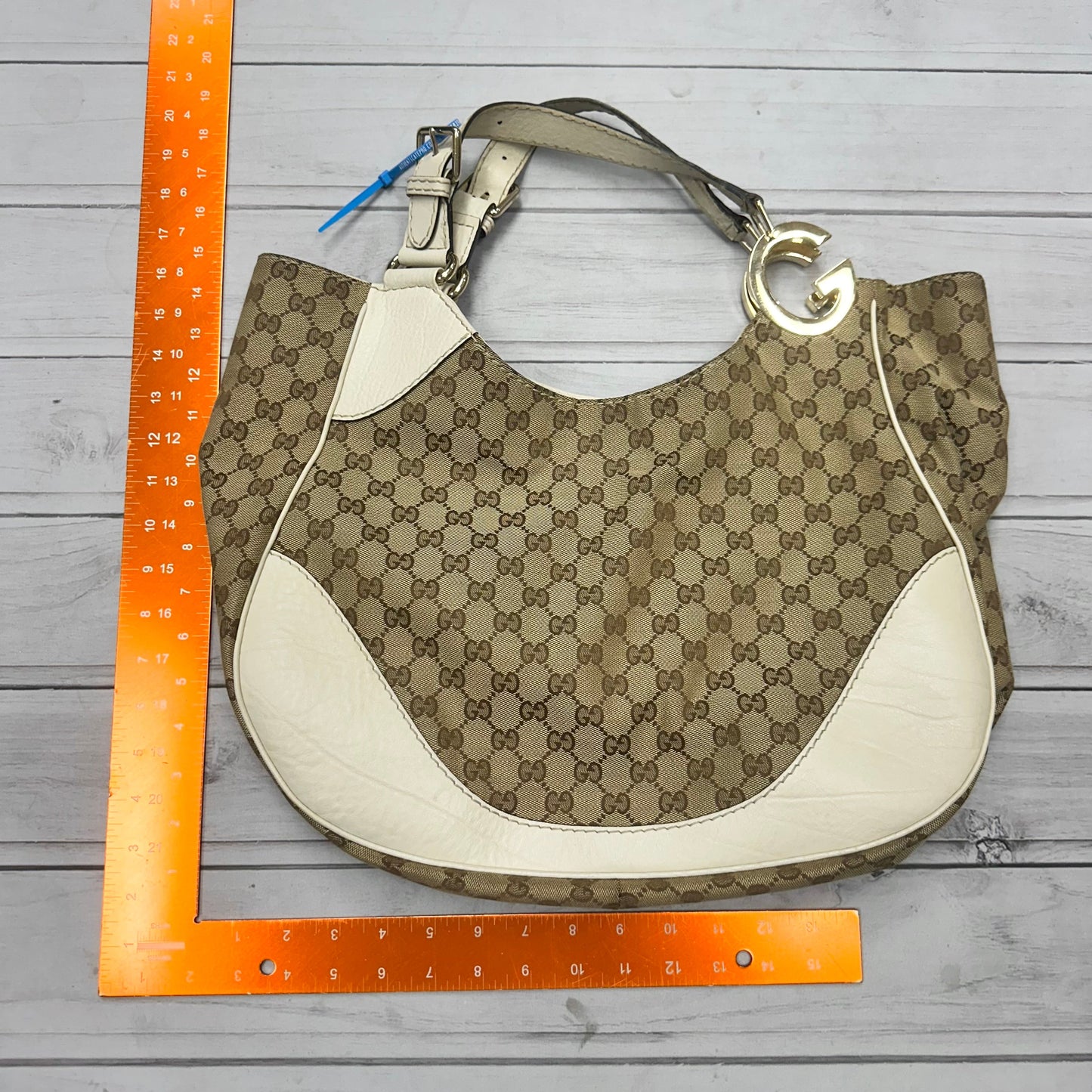 Handbag Luxury Designer By Gucci, Size: Large