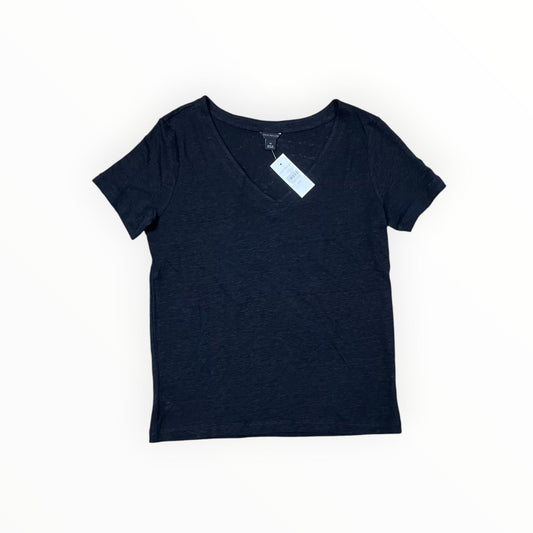 Top Ss Basic By Ann Taylor In Black, Size:Xs