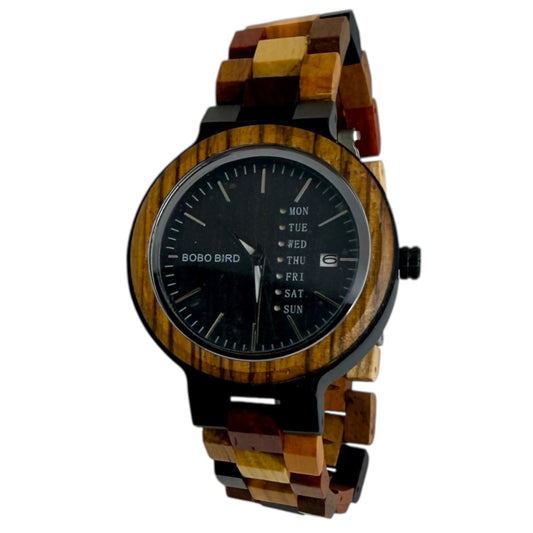 Wood Analog Watch By Bobo Bird