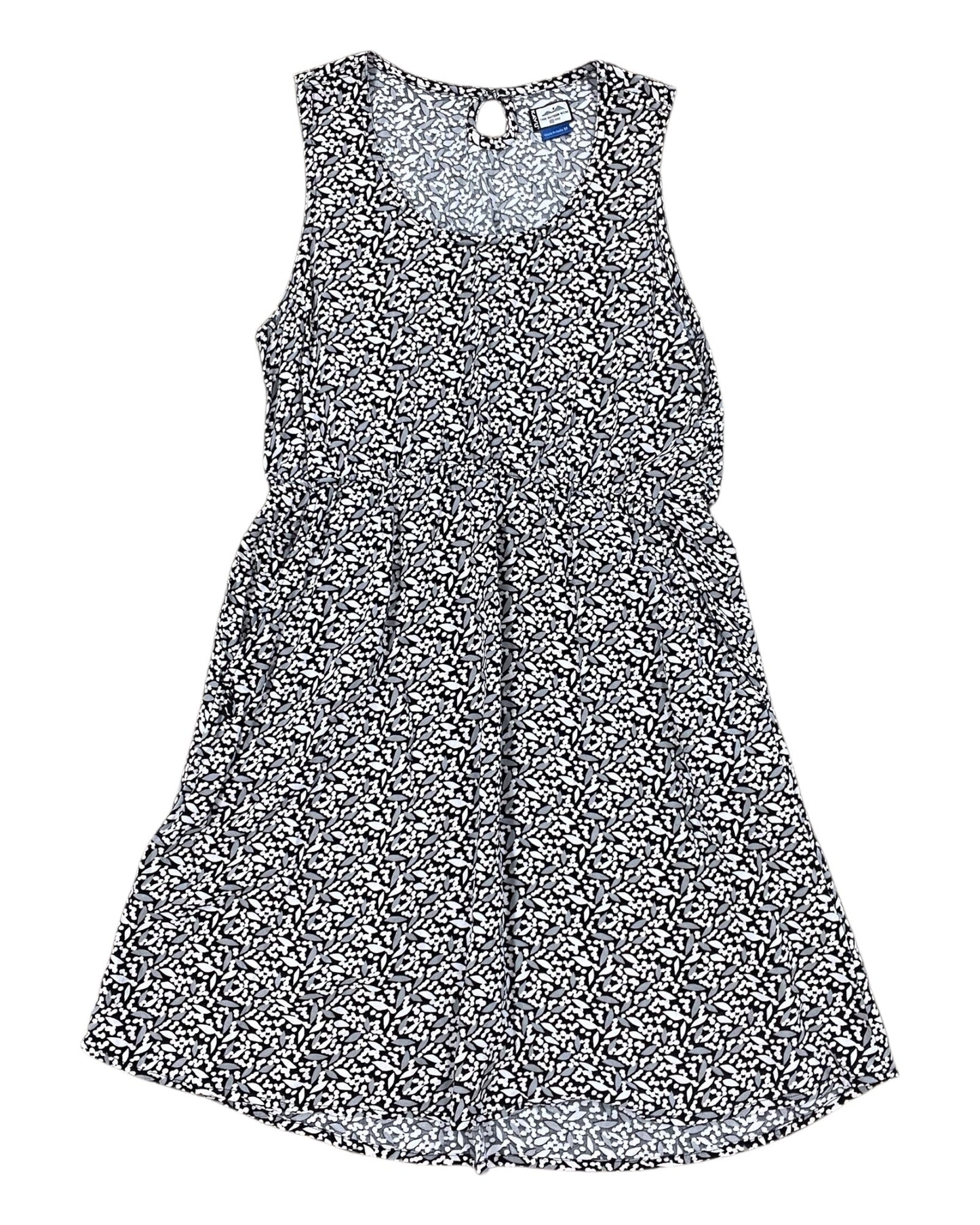 Dress Casual Midi By Kavu In Black & White, Size:M