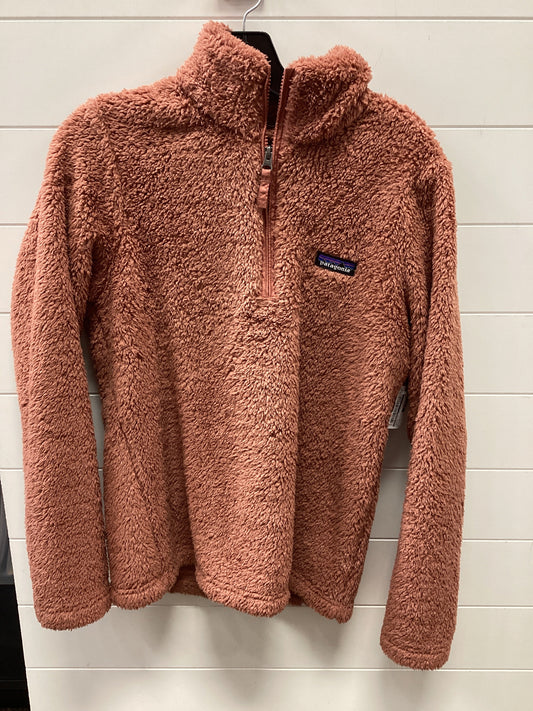 Athletic Jacket By Patagonia In Brown, Size:M