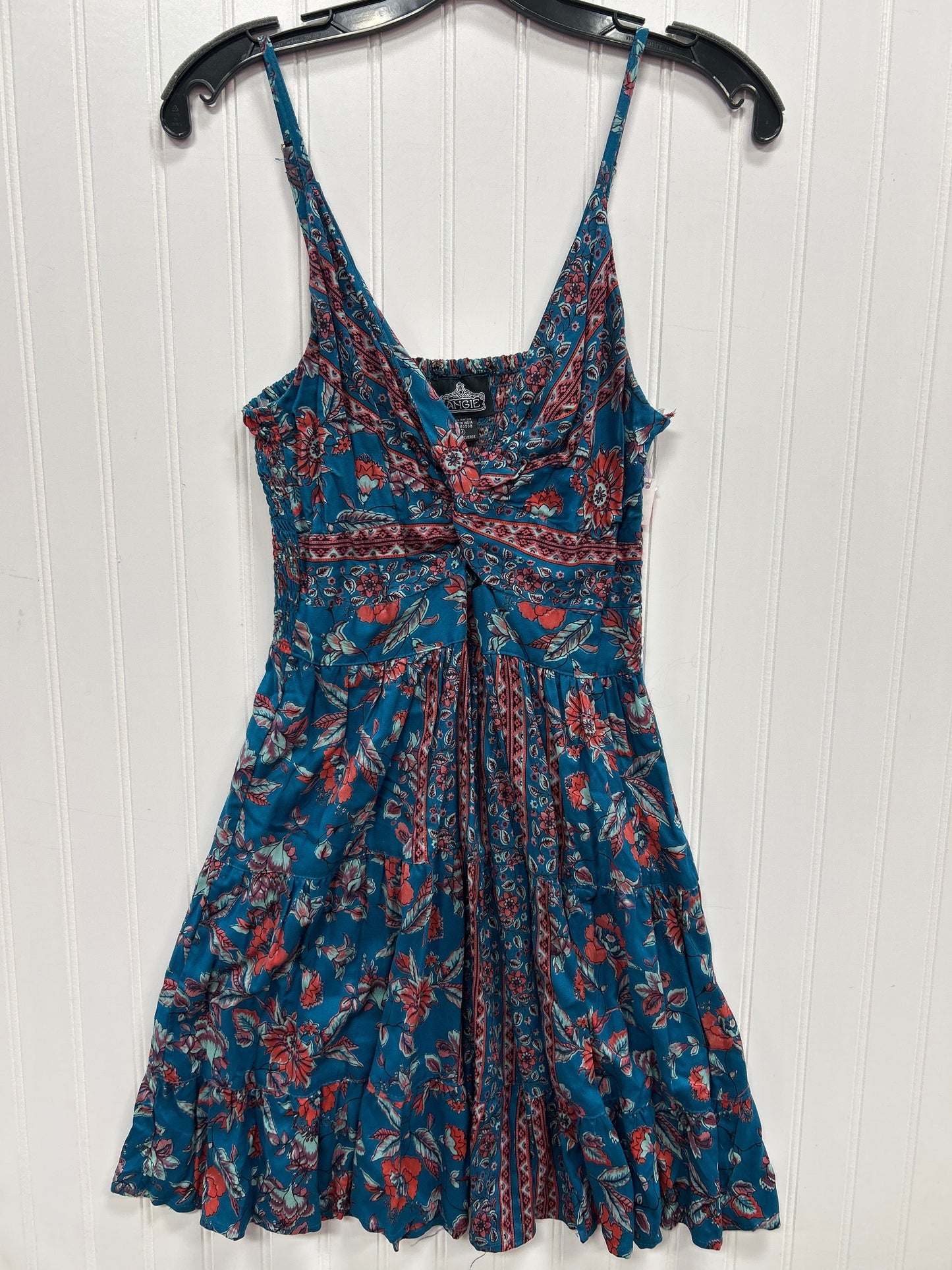 Dress Casual Midi By Angie In Blue, Size:M