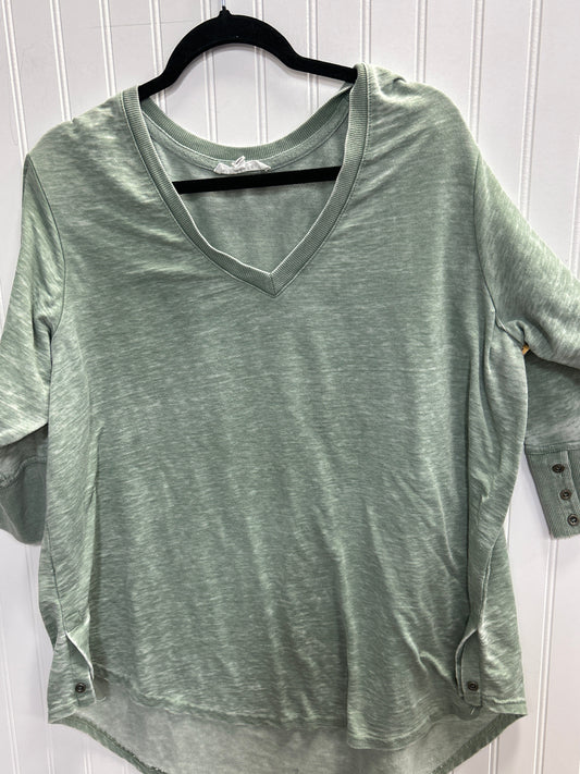 Top Ls By Jane And Delancey In Green, Size:2X