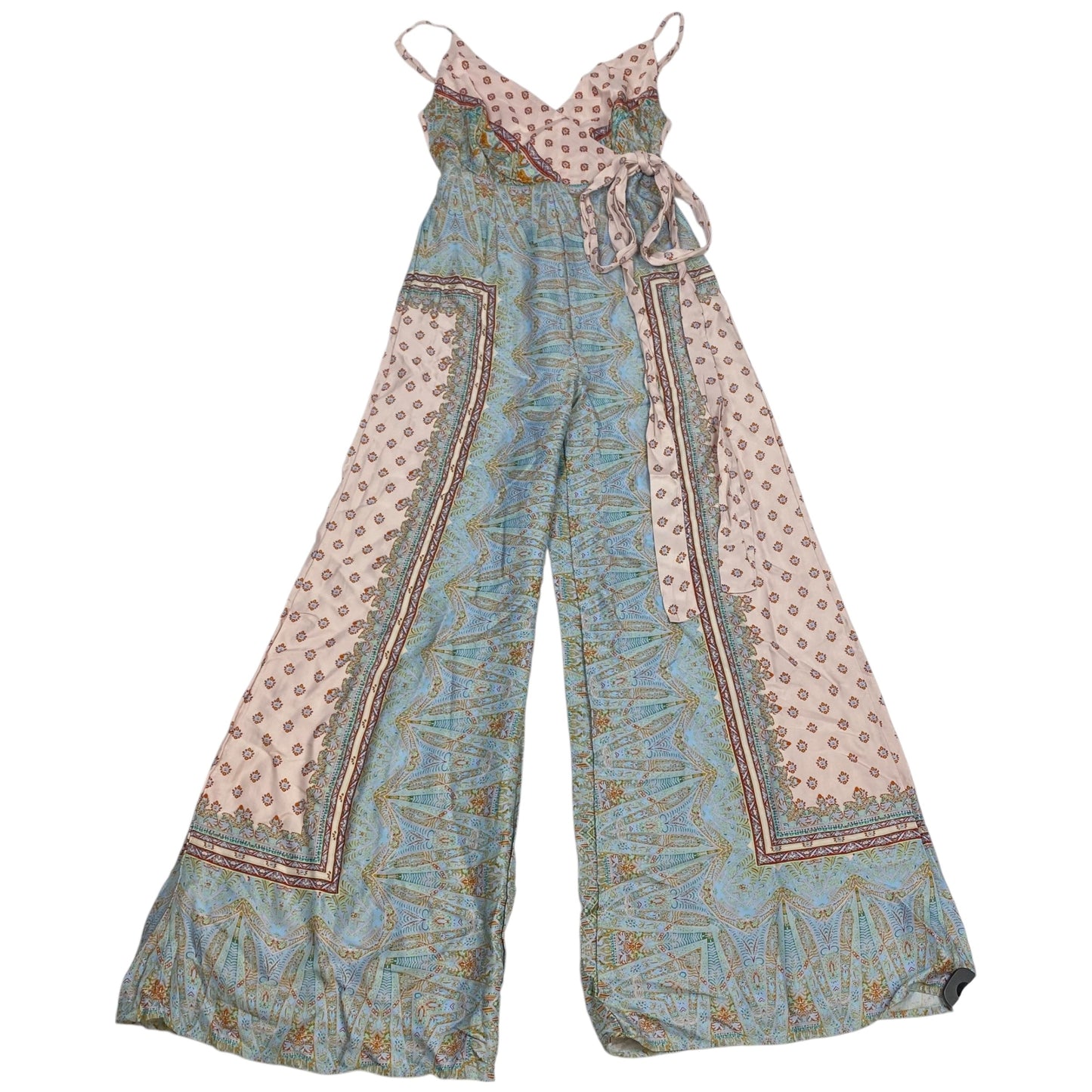 Jumpsuit By Free People In Blue & Pink, Size:Xs