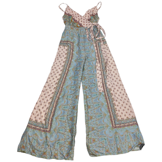 Jumpsuit By Free People In Blue & Pink, Size:Xs