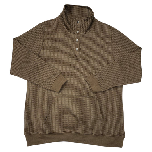 Sweatshirt Collar By Michelle Mae In Brown, Size:2X