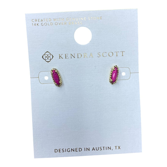 Earrings Stud By Kendra Scott In Pink