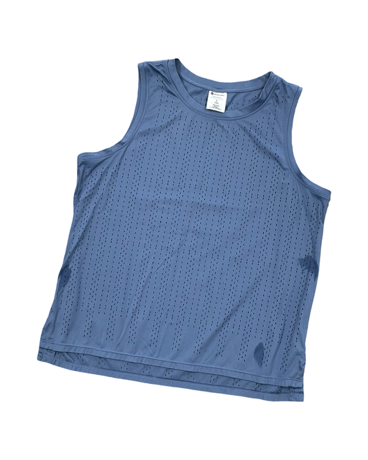 Top Sleeveless By Members Mark In Blue, Size:S