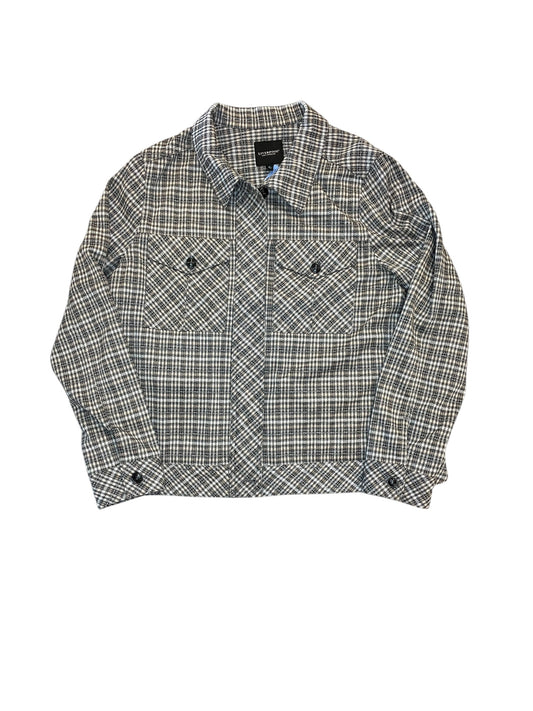 Jacket Other By Liverpool In Plaid Pattern, Size:Xl