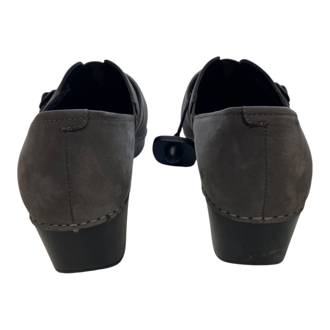 Shoes Heels Block By Dansko In Grey, Size:10