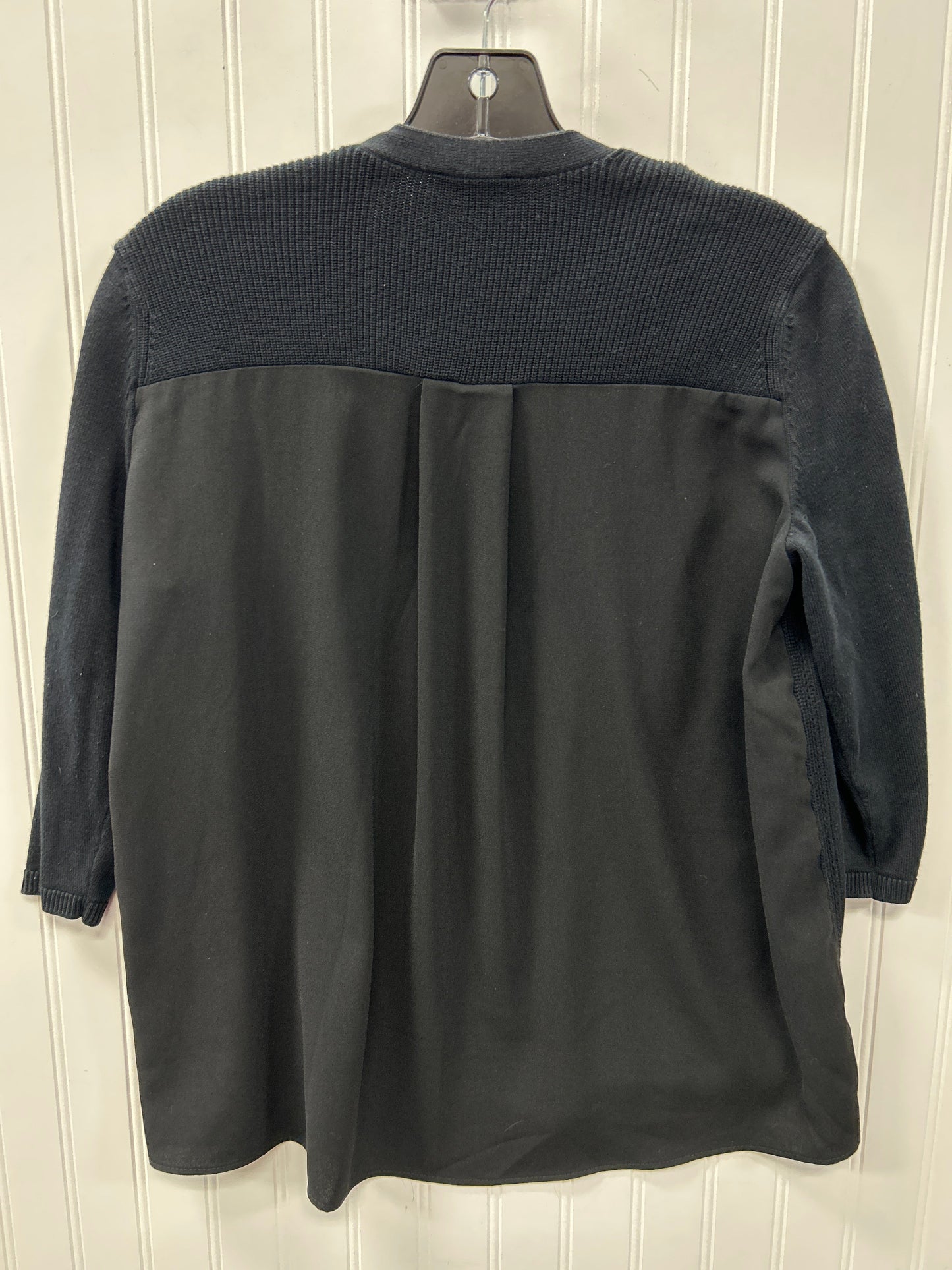 Cardigan By Talbots In Black, Size:Mp