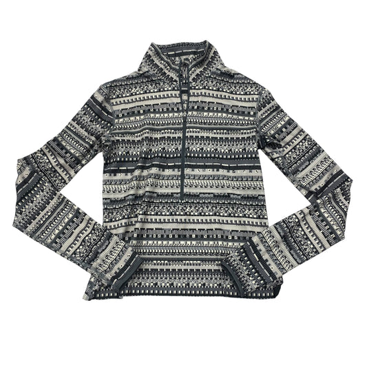 Athletic Top Ls Collar By Nike In Multi, Size:M